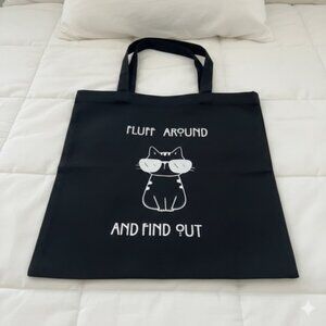 Black Cat Tote Bag